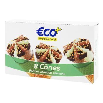 ECO + Lody o smaku czekoladowym i o smaku pistacjowym (1)