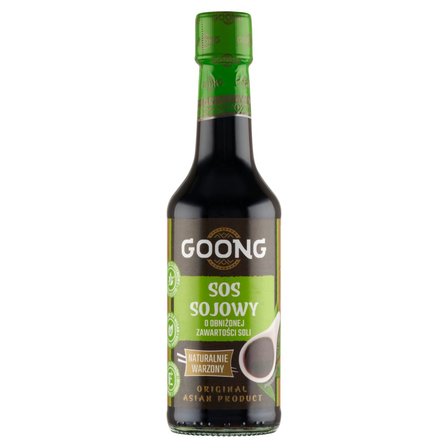 Goong Sos sojowy o obniżonej zawartości soli 150 ml (1)