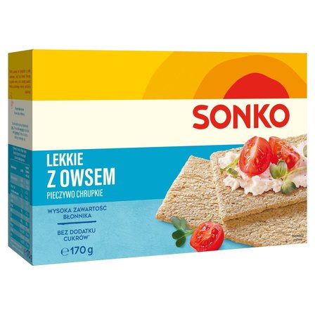 Sonko Pieczywo chrupkie Lekkie z owsem 170 g (32 sztuki) (1)