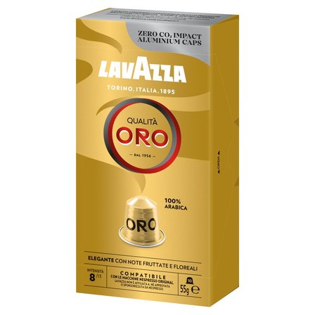 Lavazza Qualità Oro Kawa palona mielona w kapsułkach 55 g (10 sztuk) (2)