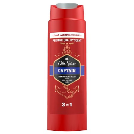 Old Spice Captain Żel pod prysznic i szampon dla mężczyzn 250 ml (1)