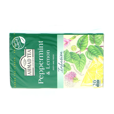 AHMAD TEA HERBATA PEPPERMINT & LEMON 40G (6)