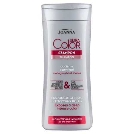 Joanna Ultra Color Szampon włosy czerwone i wiśniowe 200 ml (1)