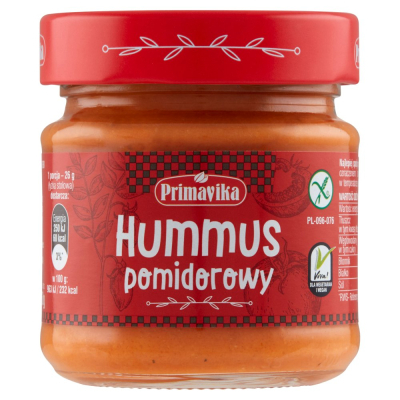 Primavika Hummus pomidorowy 160 g (1)