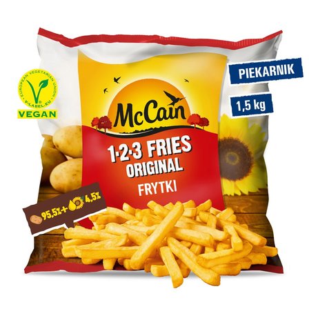 McCain 1.2.3 Fries Original Frytki 1,5 kg (2)