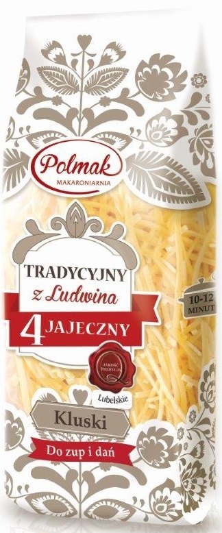 POLMAK MAKARON KLUSKI DO ZUP 4-JAJECZNY 250G (1)