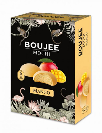 Ciastko Boujee Mochi mango  6x40g (1)