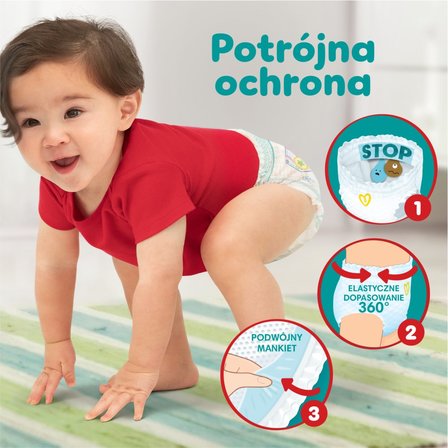 Pieluchomajtki Night Pampers Pants Rozmiar 6, 44 Pieluszki, 14kg - 19kg, pants, Pampers (2)