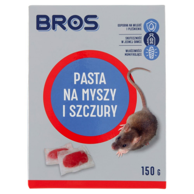 Bros Pasta na myszy i szczury 150 g (1)