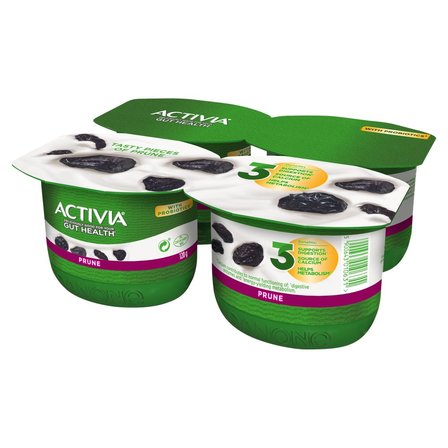 Activia Jogurt suszona śliwka 480 g (4 x 120 g) (1)