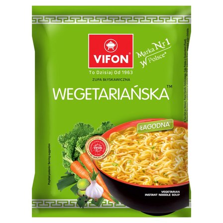 Vifon Zupa błyskawiczna wegetariańska 70 g (1)