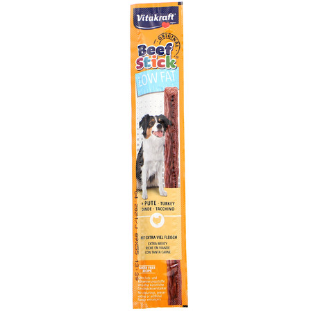 VITAKRAFT BEEF STICK LOW FAT + INDYK PRZYSMAK DLA PSA 1SZT (1)