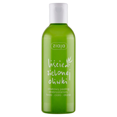 Ziaja Liście zielonej oliwki Oliwkowy peeling drobnoziarnisty 200 ml (1)