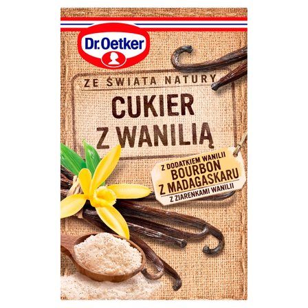 Dr. Oetker Ze świata natury Cukier z wanilią 12 g (2)