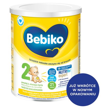 Bebiko 2 Mleko następne dla niemowląt powyżej 6. miesiąca życia 700 g (2)