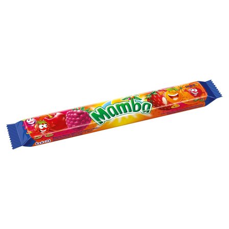 Mamba Gumy rozpuszczalne o smakach owocowych 106 g (4 x 26,5 g) (1)