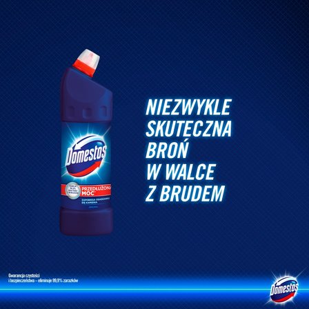 Domestos Przedłużona Moc Original Płyn czyszcząco-dezynfekujący 1 l (3)