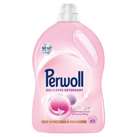 Perwoll Renew Delicates Płynny środek do prania 3 l (60 sztuk) (1)