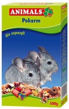 ANIMALS POKARM DLA SZYNSZYLI 500G (1)