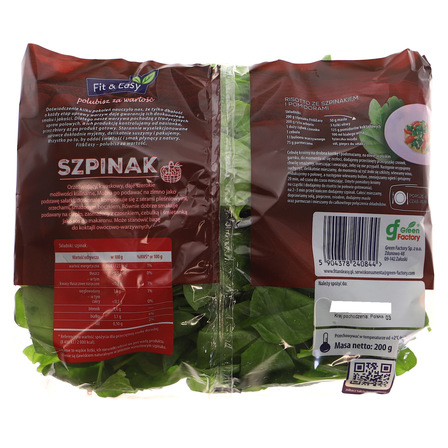 Fit & Easy Szpinak 200 g (2)