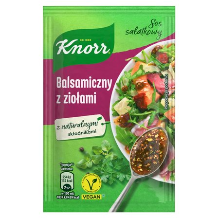 Knorr Sos sałatkowy balsamiczny z ziołami 11 g (1)