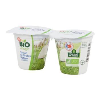 WM JOGURT NATURALNY Z MLEKA OWCZEGO BIO 2x125g (1)