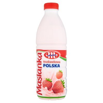 Mlekovita Maślanka Polska truskawkowa 1 kg (1)