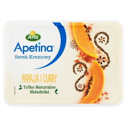 Arla Apetina Serek kremowy papaja i curry 125 g (1)