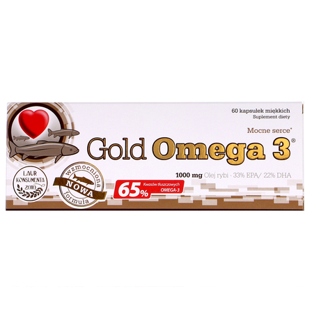 GOLD OMEGA 3 60KAPSUŁEK 1000MG (1)