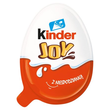 Kinder Joy Chrupiące wafelki posypane kakao w kremie z niespodzianką 20 g (1)