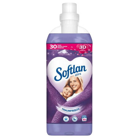 Softlan Ultra 3D Płyn do Płukania Tkanin Traumfrisch 1L (1)