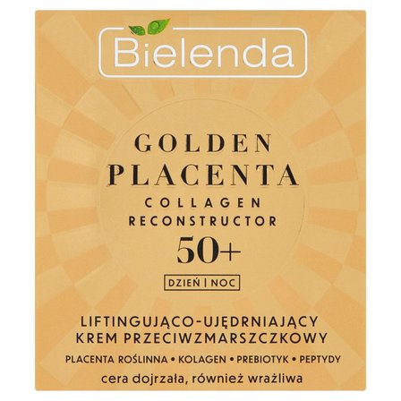 Bielenda Golden Placenta 50+ Liftingująco-ujędrniający krem przeciwzmarszczkowy 50 ml (1)