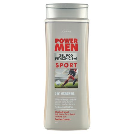 Joanna Power Men Sport Żel pod prysznic 5w1 300 ml (1)