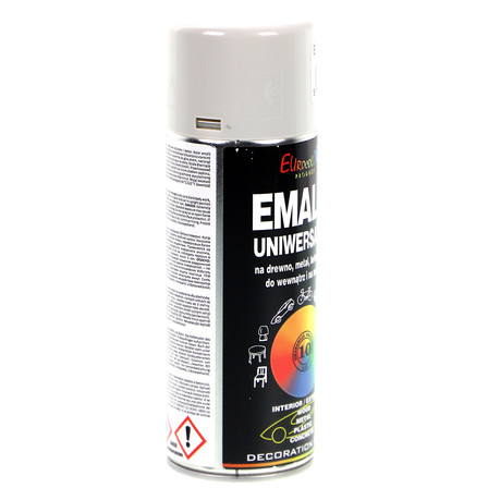 EUROCOLOR EMALIA UNIWERSALNA KOLOR SZARY JASNY RAL 7035 400ML (5)