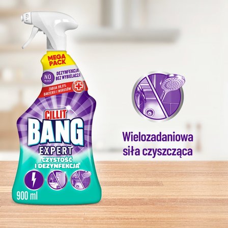 Cillit Bang Expert Spray do dezynfekcji powierzchni czystość i dezynfekcja 900 ml (6)