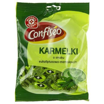 WM karmelki o smaku eukaliptusowo-mentolowym 150g (1)