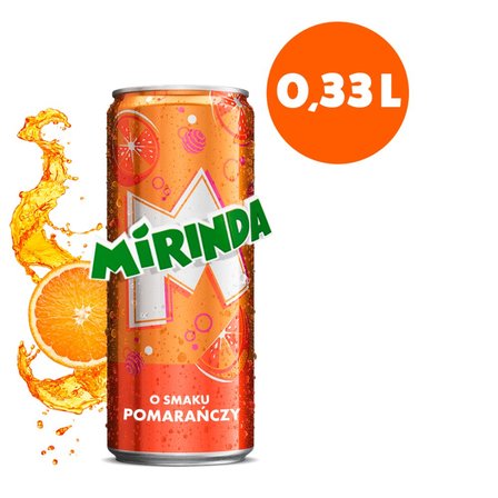 Mirinda Orange Napój gazowany 330 ml (2)