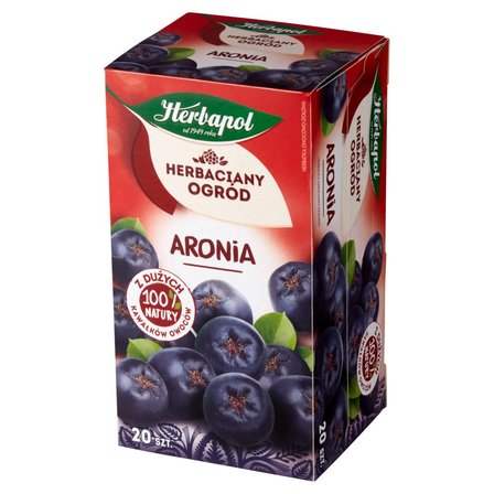 Herbapol Herbaciany Ogród Herbatka owocowo-ziołowa aronia 70 g (20 x 3,5 g) (1)