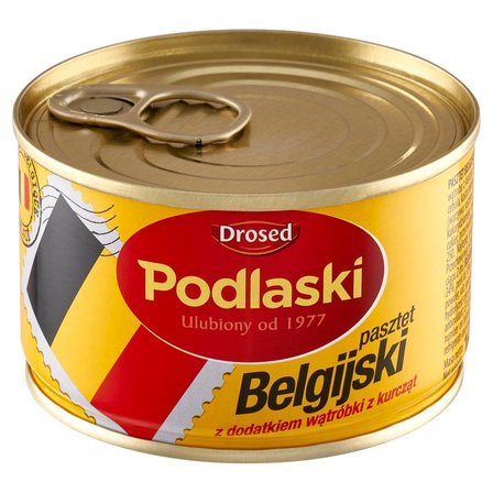 Podlaski Pasztet belgijski z dodatkiem wątróbki z kurcząt 160 g (2)