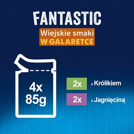 Felix Fantastic Karma dla kotów wiejskie smaki w galaretce 340 g (4 x 85 g) (5)