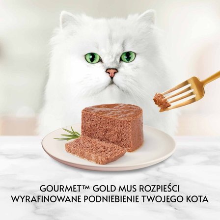 Gourmet Gold Karma dla kotów mus z wołowiną 85 g (4)