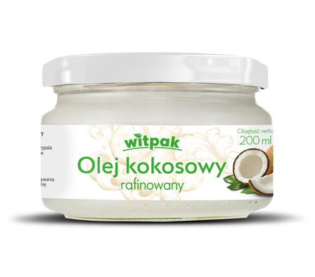 Witpak olej rafinowany kokosowy 200ML (1)