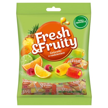 Wawel Fresh & Fruity Galaretki z nadzieniem 160 g (1)