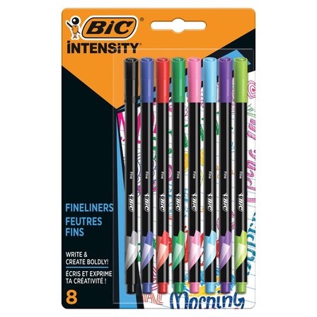 BiC Intensity Fine Cienkopisy 8 sztuk (1)