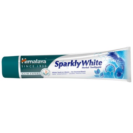 Himalaya Gum Expert Ziołowa wybielająca pasta do zębów Sparkly White 75 ml (2)