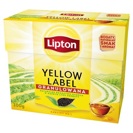 Lipton Yellow Label Herbata czarna granulowana 100 g (2)