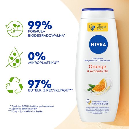 Nivea Orange & Avocado OIL ŻEL POD Prysznic 500 ml (5)