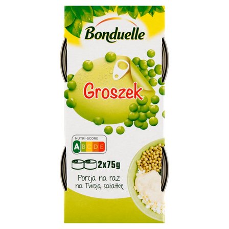 Bonduelle Groszek 2 x 75 g (1)