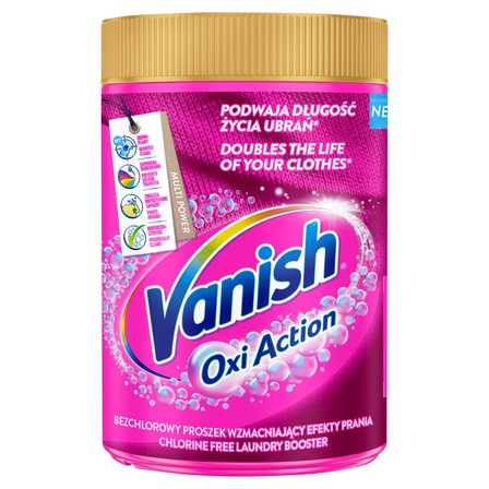 Vanish Oxi Action Odplamiacz do tkanin w proszku 625 g (1)