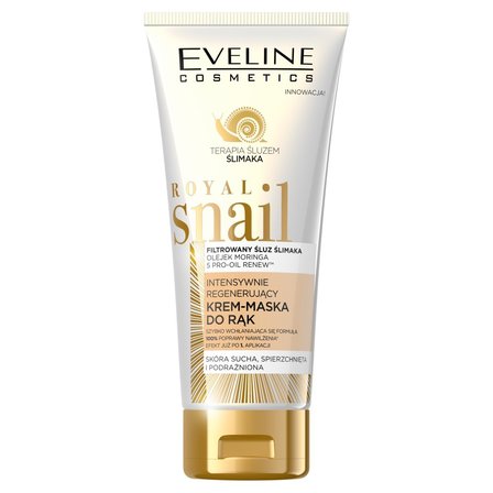 Eveline Cosmetics Royal Snail Intensywnie regenerujący krem-maska do rąk 100 ml (1)